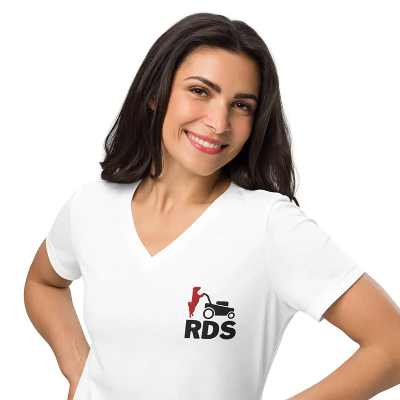Reduced Price Red Dog Supplies V-Neck T Shirt