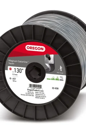 Budget Oregon Trimmer Line - 22-030 - Magnum Gatorline - Square - .130" Gauge, 5 lb. Spool, 600 Feet