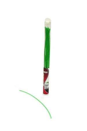 Special Discount Oregon Trimmer Line - 19-005 - Green Gatorline - Square - .155" Gauge, Pre-Cut, 24 Pieces, 18" per Piece