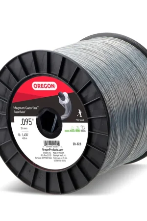 Deal Oregon Trimmer Line - 20-023 - Magnum Gatorline - Supertwist - .095" Gauge, 5 lb. Spool, 1430 Feet