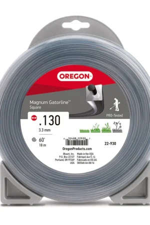 Oregon Trimmer Line - 22-930 - Magnum Gatorline - Square - .130" Gauge, 1/2 lb. Donut, 60 Feet Discount