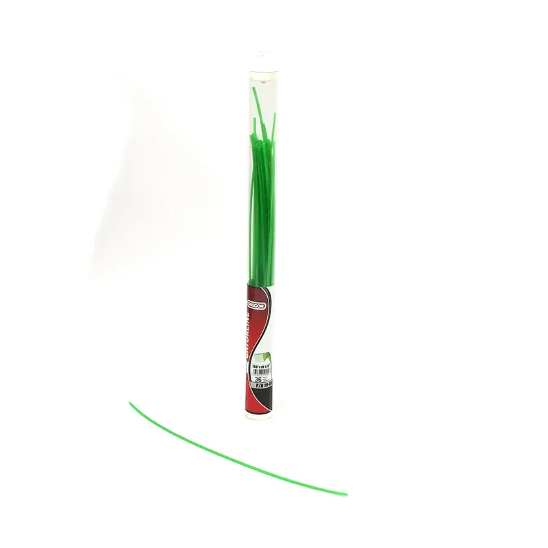 Affordable Oregon Trimmer Line - 19-006 - Green Gatorline - Square - .095" Gauge, Pre-Cut, 90 Pieces, 16-1/4" per Piece