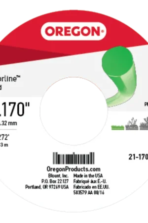 Best Choice Oregon Trimmer Line - 21-170 - Green Gatorline - Round - .170" Gauge, 3 lb. Spool, 272 Feet