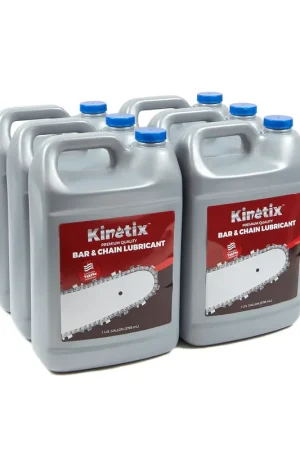 Hot Deal Kinetix - 80010 - All Season Bar & Chain Oil - 1 Gallon Bottle, 6 per Case
