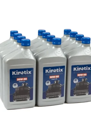 Kinetix - 80007 - 20W-50 Small Engine Oil - 1 Quart Bottle, 12 per Case Cheap