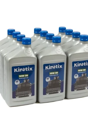 Kinetix - 80001 - 10W-30 Small Engine Oil - 1 Quart Bottle, 12 per Case Mega Sale