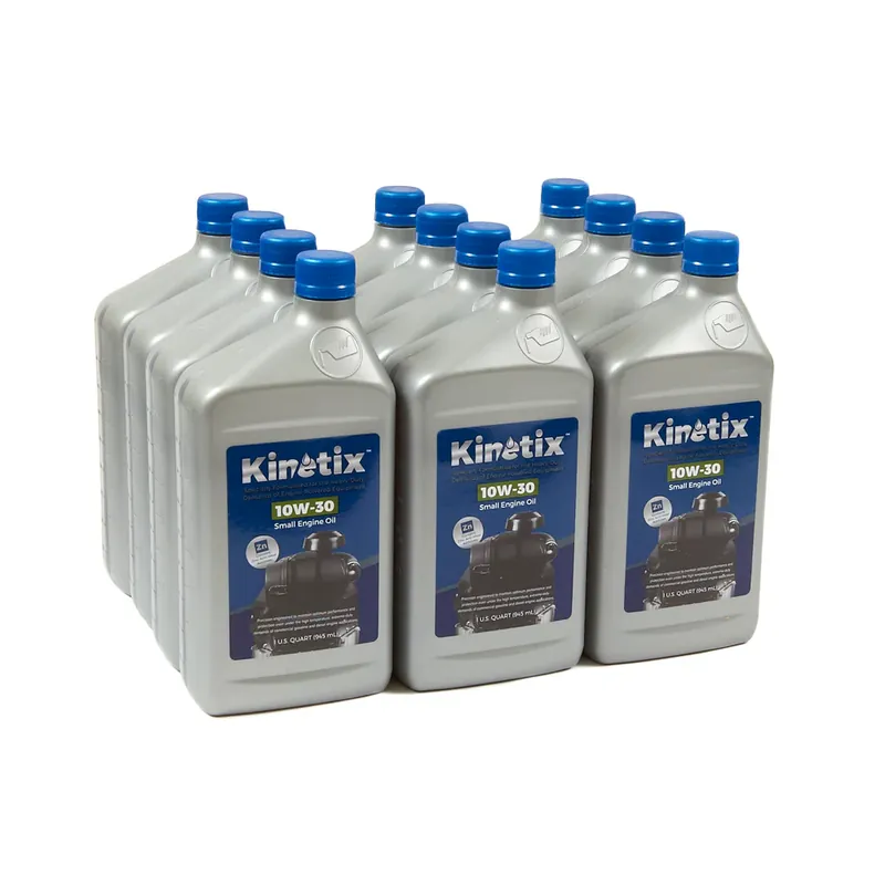 Kinetix - 80001 - 10W-30 Small Engine Oil - 1 Quart Bottle, 12 per Case Mega Sale