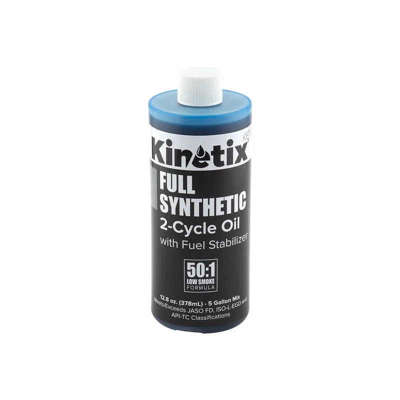 Kinetix - 80011 - 2-Cycle Engine Oil - 12.8 Ounce Bottles, 5 Gallon Mix, 24 Bottles per Case Trusted Brand