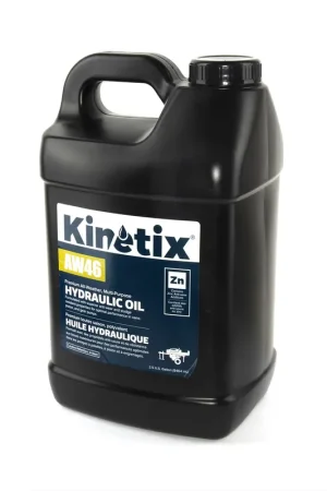 Kinetix - 80073 - AW46 Hydraulic Fluid, 2.5 Gallon Bottle Fresh Stock
