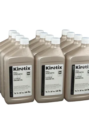 Luxury Kinetix - 80042 - Full Synthetic 5W-30 Small Engine Oil - 1 Quart Bottle, 12 per Case