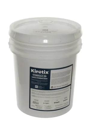 Kinetix - 80077 - AW68 Hydraulic Fluid, 5 Gallon Pail Fan Favorite