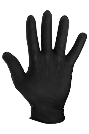 Grab Now Kinetix - 80038 - Mechanics-Grade Nitrile Gloves, 8 Mil Extreme-Duty, Large - Box of 50 Gloves