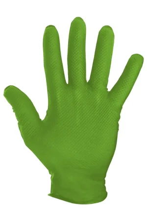 Kinetix - 80037 - Mechanics-Grade Nitrile Gloves, 6 Mil Heavy-Duty, Large - Box of 50 Gloves Factory Price