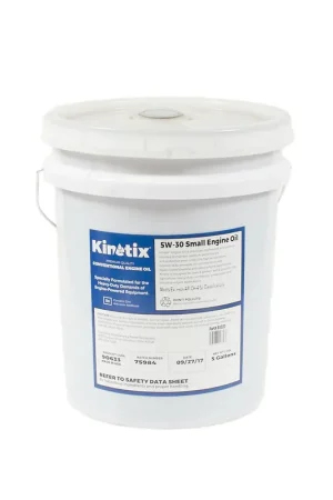 Kinetix - 80020 - 5W-30 Engine Oil - 5 Gallon Pail Mega Sale