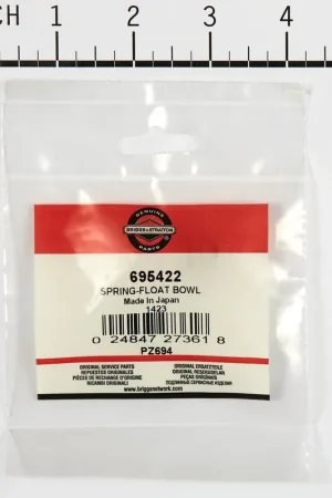 Latest Briggs & Stratton - 695422 - SPRING-FLOAT BOWL