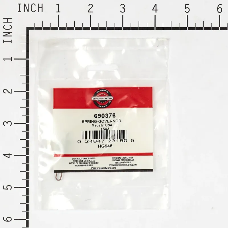 Briggs & Stratton - 690376 - Replacement Governor Spring Hassle-Free Returns