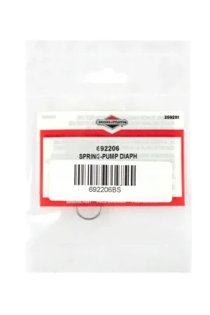 Same Day Shipping Briggs & Stratton - 692206 - SPRING-PUMP DIAPH