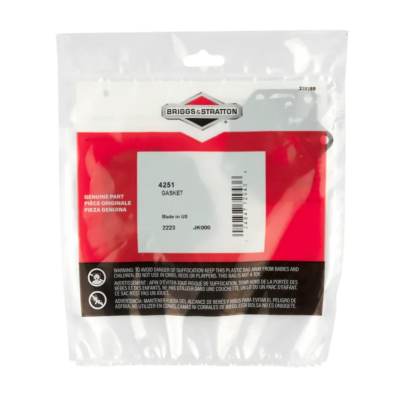 New Release Briggs & Stratton - 4251 - 10 of 795083 Diaphragms