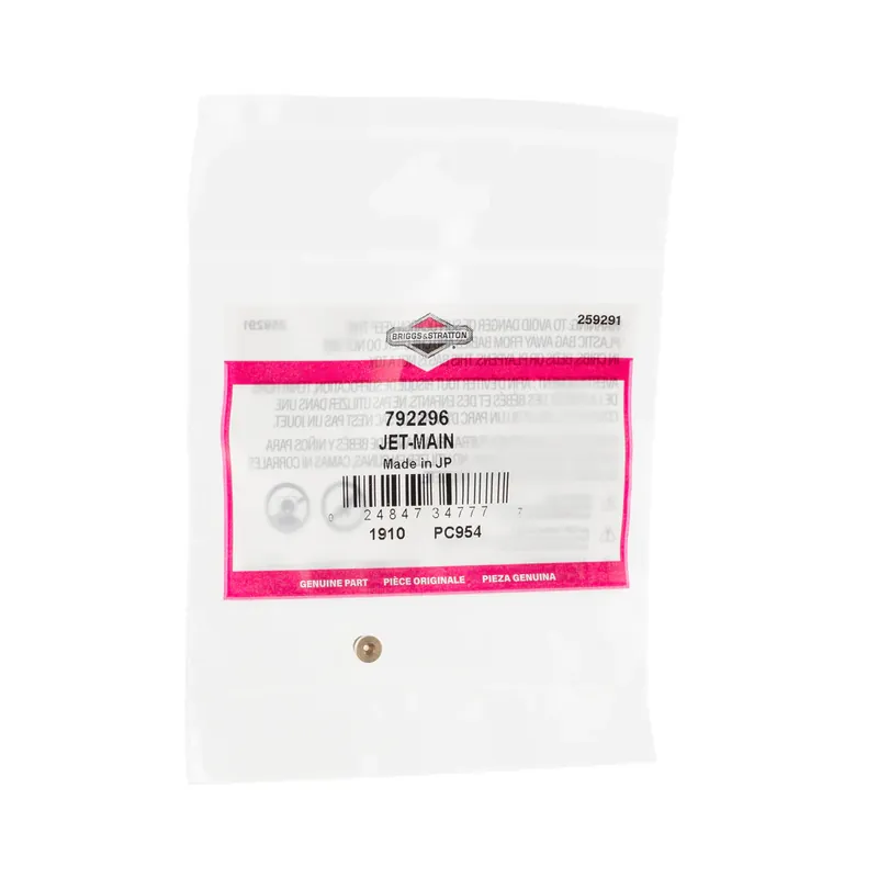 Buy Today Briggs & Stratton - 792296 - JET-MAIN