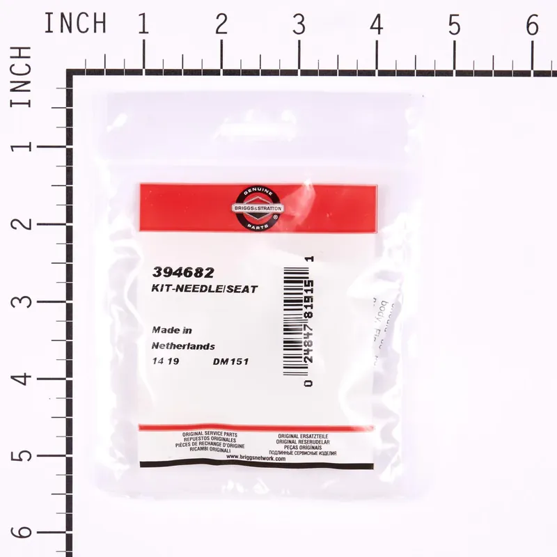 Today Only Briggs & Stratton - 394682 - Needle Seat Kit