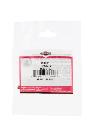 Free Returns Briggs & Stratton - 791501 - JET-MAIN