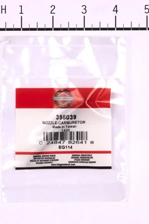 Bargain Briggs & Stratton - 398039 - NOZZLE-CARBURETOR
