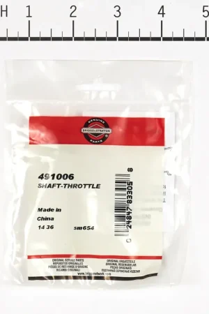 Free Returns Briggs & Stratton - 491006 - SHAFT-THROTTLE