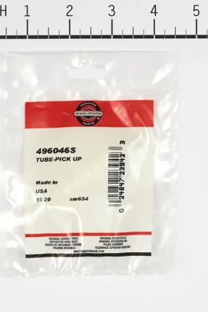 Price Cut Briggs & Stratton - 496046S - TUBE-PICK UP