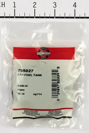 Shop Now Briggs & Stratton - 795027 - Fuel Tank Cap for Model 12, 15, 20, 21 Horizontal Engines
