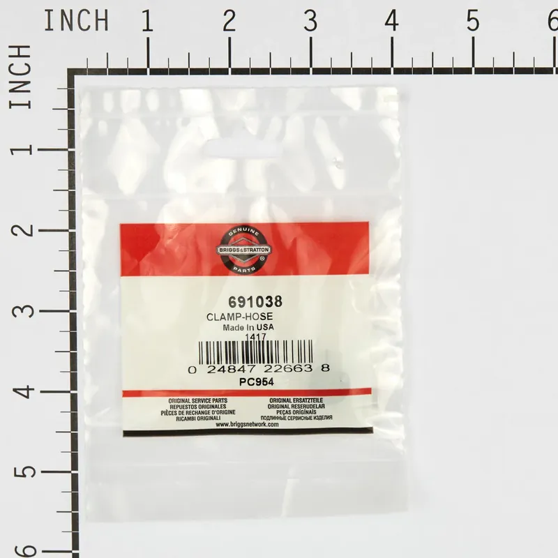 Briggs & Stratton - 691038 - Hose Clamp, ID .460” Seasonal Sale