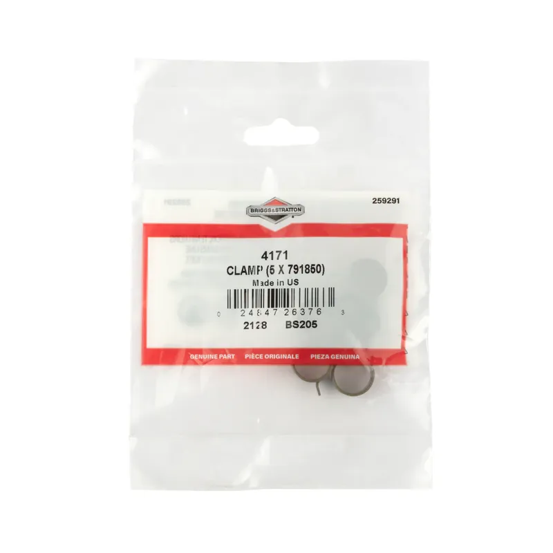 Deal Briggs & Stratton - 4171 - 5 of 791850 Hose Clamps