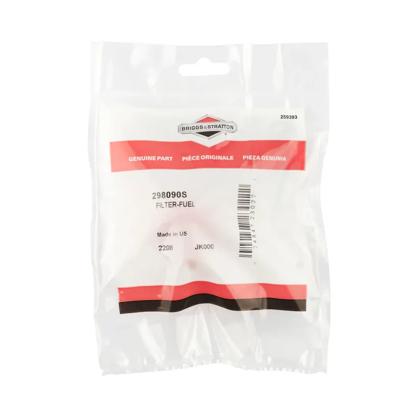 Direct From Factory Briggs & Stratton - 298090S - Fuel Filter, 150 Micron (Good)