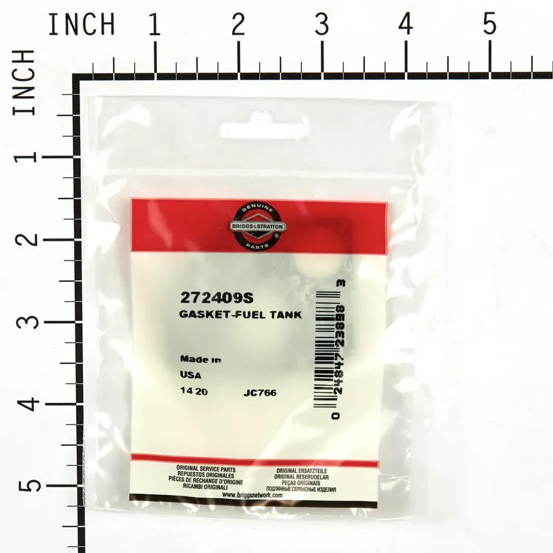 Briggs & Stratton - 272409S - Carburetor to Fuel Tank Gasket for 3-5 HP Engines (PULSA-JET) New Release