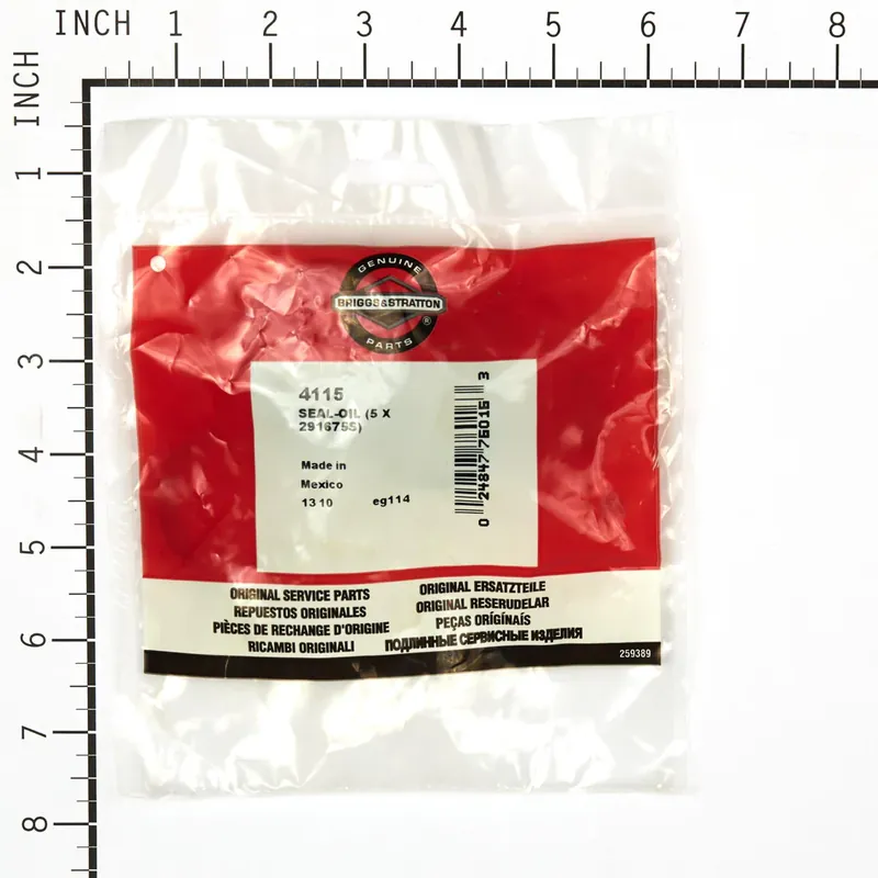 Briggs & Stratton - 4115 - SEAL-OIL (5 X 291675S) Limited Offer