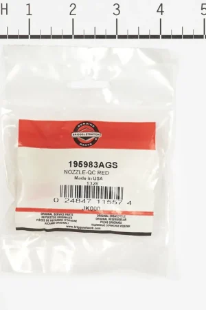Cheap Briggs & Stratton - 195983AGS - NOZZLE-QC RED