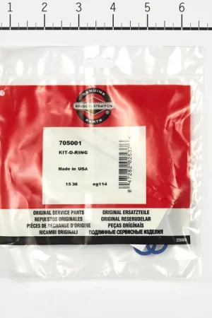 Free Returns Briggs & Stratton - 705001 - O-Ring Kit