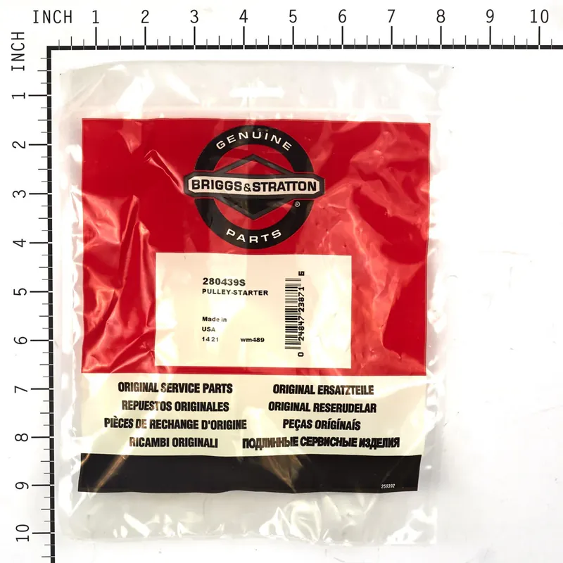 Instant Buy Briggs & Stratton - 280439S - Starter Pulley