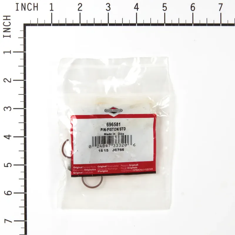 Get Yours Briggs & Stratton - 696581 - PIN-PISTON/STD