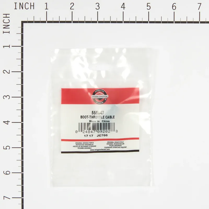 Briggs & Stratton - 555647 - BOOT-THROTTLE CABLE Top Rated