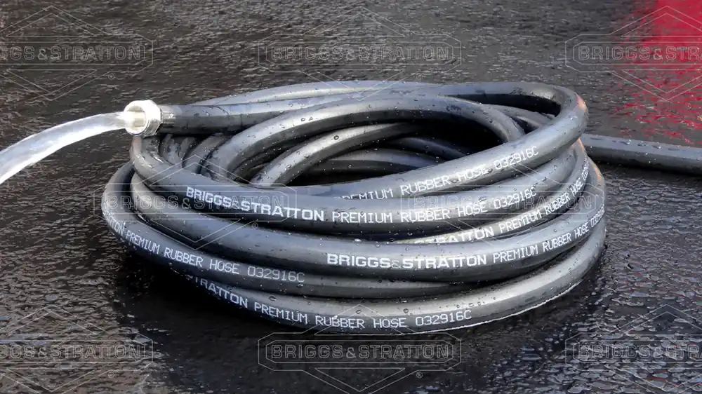 Briggs & Stratton - 8BS25 - Heavy-Duty Rubber Garden Hose (25ft) Reduced Price