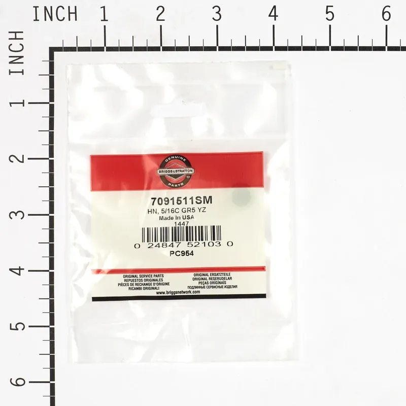 Final Sale Briggs & Stratton - 7091511SM - 5/16-18 Hex Nut