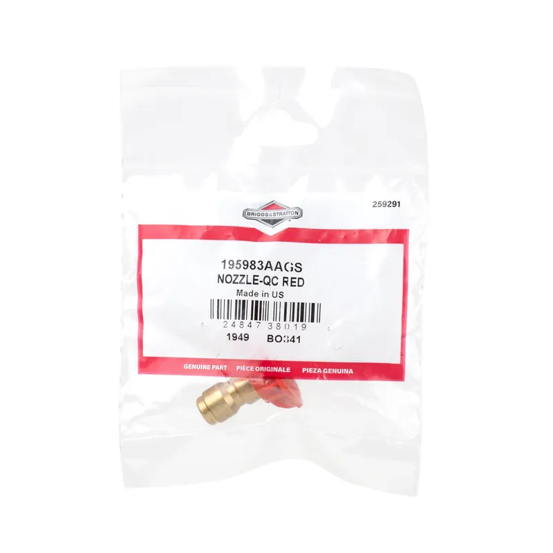 In Demand Briggs & Stratton - 195983AAGS - NOZZLE-QC RED