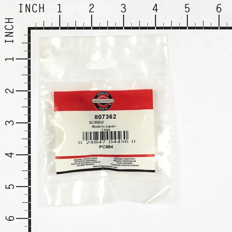 New Release Briggs & Stratton - 807362 - SCREW