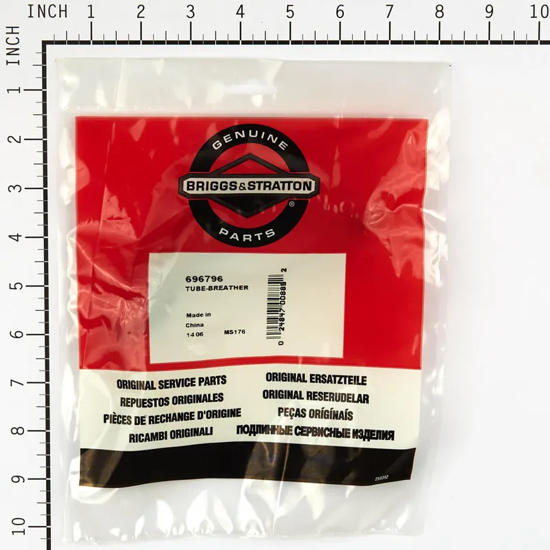 Flash Sale Briggs & Stratton - 696796 - Breather Tube Replacement