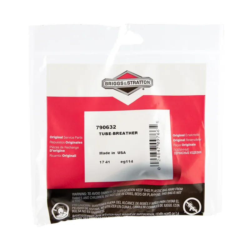 Get Yours Briggs & Stratton - 790632 - TUBE-BREATHER