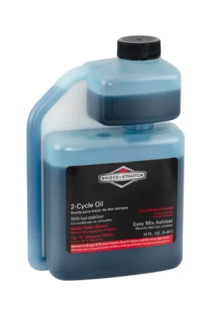 Briggs & Stratton 100036 2-Cycle Engine Oil, Up To 50:1 Mix Ratio, 16oz Clearance
