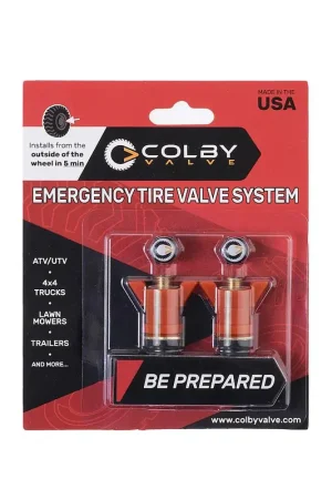 Holiday Sale LockNLube CV-EV1 Colby Valve, Emergency Tire Valve System (Red)