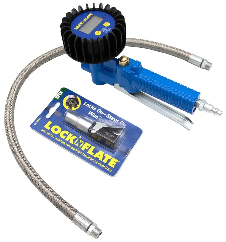 Shop Now LockNLube LNL65301 Tire Inflator/Deflator w/ Digital Gauge