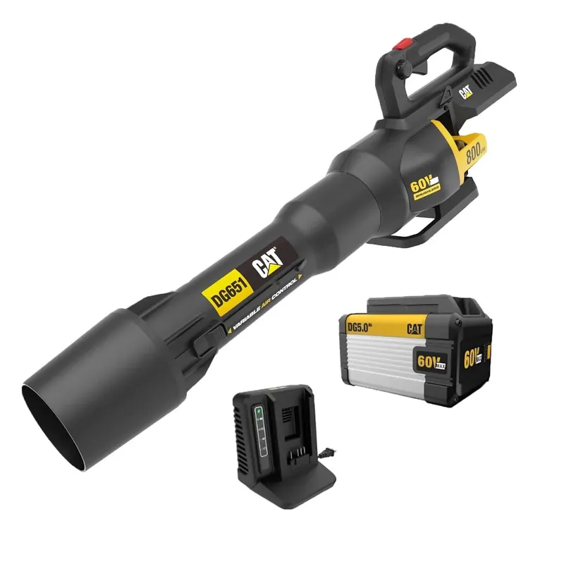 Cat DG651 60V Cordless 800 CFM Leaf Blower with Battery & Charger Mega Sale