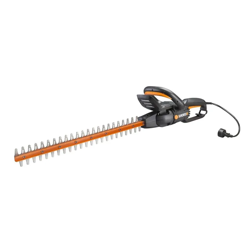 Affordable Worx WG217 Corded 4.5 Amp Electric 24" Rotating Head Hedge Trimmer